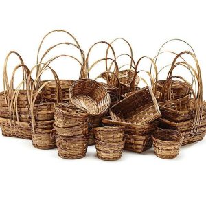 Baskets Assortments |   Basket Asst Bamboo