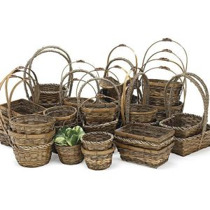 Baskets Assortments |   Basket Asst Brown