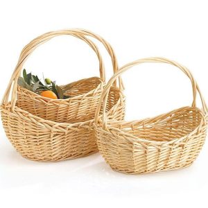 Baskets By The Case |   Nested Willow Basket Case With Handles