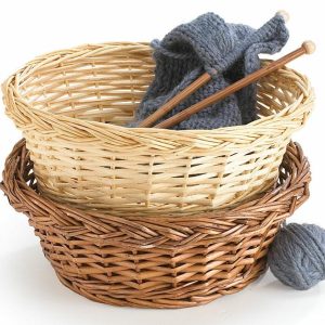 Baskets Without Handles |   10" Willow Basket Case Assortment