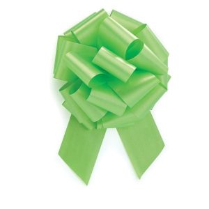 Bows |   Lime Green Bow #40