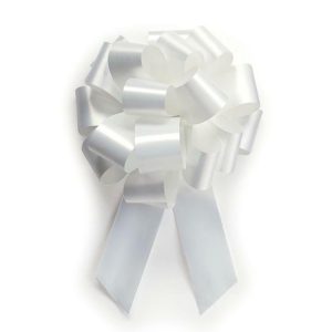 Bows |   White Pull Bow #5