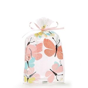 Cello Bags |   Butterfly Garden Cello Bag 7"H X 3"W