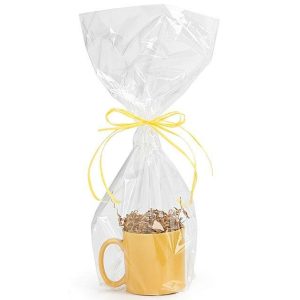 Cello Bags |   Clear Basket Or Mug Bag 20"H X 9"W