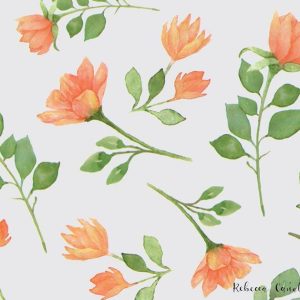 Cello Sheets |   Cello Sheet Cottage Bliss Peach Floral