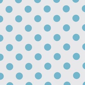 Cello Sheets |   Large Aqua Dots On Clear Cellophane