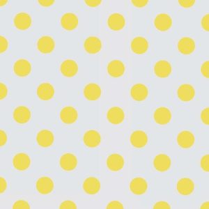 Cello Sheets |   Large Yellow Dots On Clear Cellophane