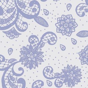 Cello Sheets |   Lavender Lace On Clear Cellophane