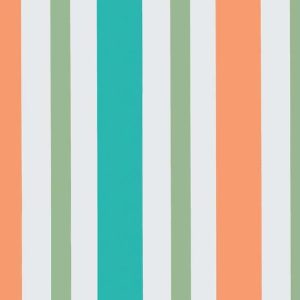 Cello Sheets |   Peach Teal Green Stripe Cellophane Sheet