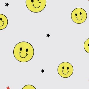 Cello Sheets |   Smiley Face Cellophane Sheets