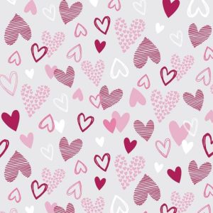 Cello Sheets |   Sweetheart Love Cellophane Sheets