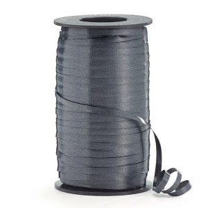 Curling |   3/16" Charcoal Curling Ribbon