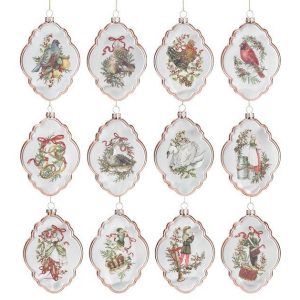 Decor |   12 Days Of Christmas Assorted Ornaments