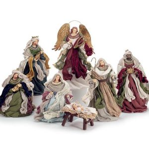 Decor |   14" Nativity Set With 7 Pieces