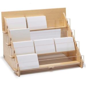 Equipment |   Enclosure Card Rack Wood Acrylic