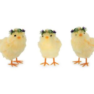 Figurines |   12 Little Yellow Chicks