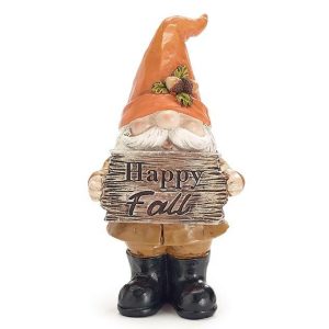 Figurines |   Happy Fall Resin Gnome