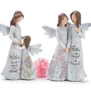 Figurines |   Mother Message Angel Figurine