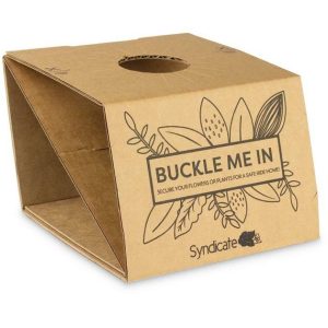 Floral Packaging |   Carrier Small Buckle Me In Vase Carrier