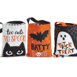 Gift Boxes & Bags |   Astd Trick Or Treat Bag With Messages