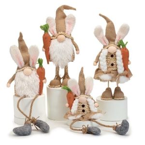 Gnomes |   Assorted Natural Color Gnomes Bunny Ears