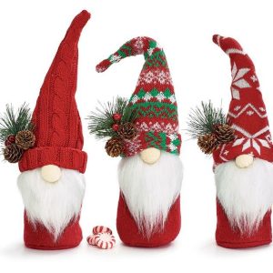 Gnomes |   Christmas Gnome Shelf Sitters