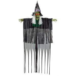 Home Accessories |   Animated Hanging Witch