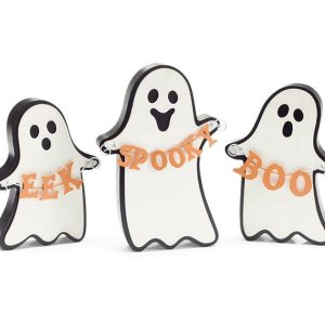 Home Accessories |   Astd Ghost Shelf Sitters With Messages