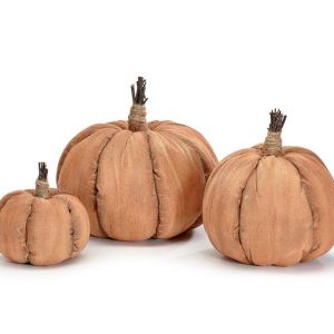 Home Accessories |   Distressed Orange Pumpkins 3 Sizes