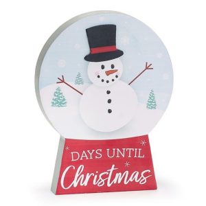 Home Accessories |   Reversible Days Until Halloween/Christma