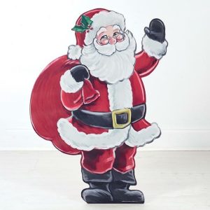 Home Accessories |   Santa Claus Porch Sign