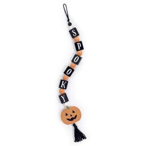 Home Accessories |   Spooky Halloween Beads With Jackolantern