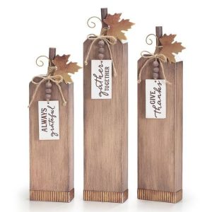 Home Accessories |   Varied Fall Pumpkin Set