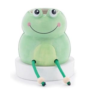 Pails |   Dangle Leg Frog Planter