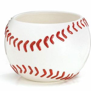 Pails |   Large Baseball Ceramic Planter/Bowl