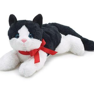 Pet Gifts |   Plush Black And White Cat