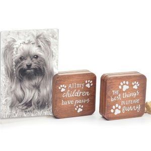 Picture Frames |   Pet Photo Holders With Astd Messages