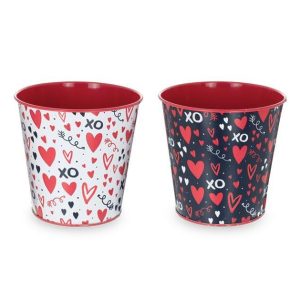 Pot Covers |   4" Cupid Kisses Pot Covers