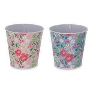 Pot Covers |   4" Embroidered Flower Pot Covers Astd