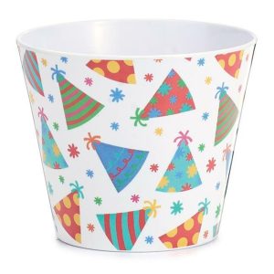 Pot Covers |   4" Party Hat Melamine Pot Cover