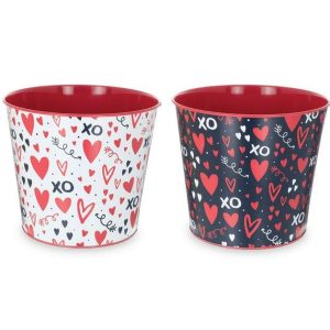 Pot Covers |   6" Cupid Kisses Pot Covers