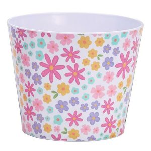 Pot Covers |   6" Flower Melamine Pot Cover