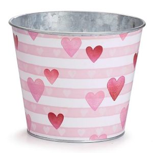 Pot Covers |   6" Heart Stripe Pot Cover