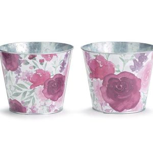 Pot Covers |   6" Watercolor Floral Pattern Pot Cover