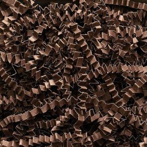 Shred |   10 Lb Chocolate Brown Crinkle Cut Shred