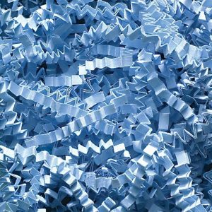 Shred |   10 Lb Light Blue Crinkle Cut Shred