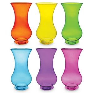 Vases |   Assorted Plastic Pedestal Vase