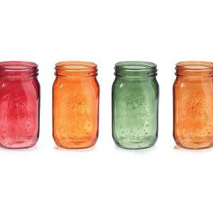 Vases |   Astd Fall Quart Mason Jar