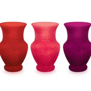 Vases |   Astd Small Diamond Pattern Vases