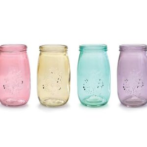 Vases |   Astd Spring Translucent Mason Jar